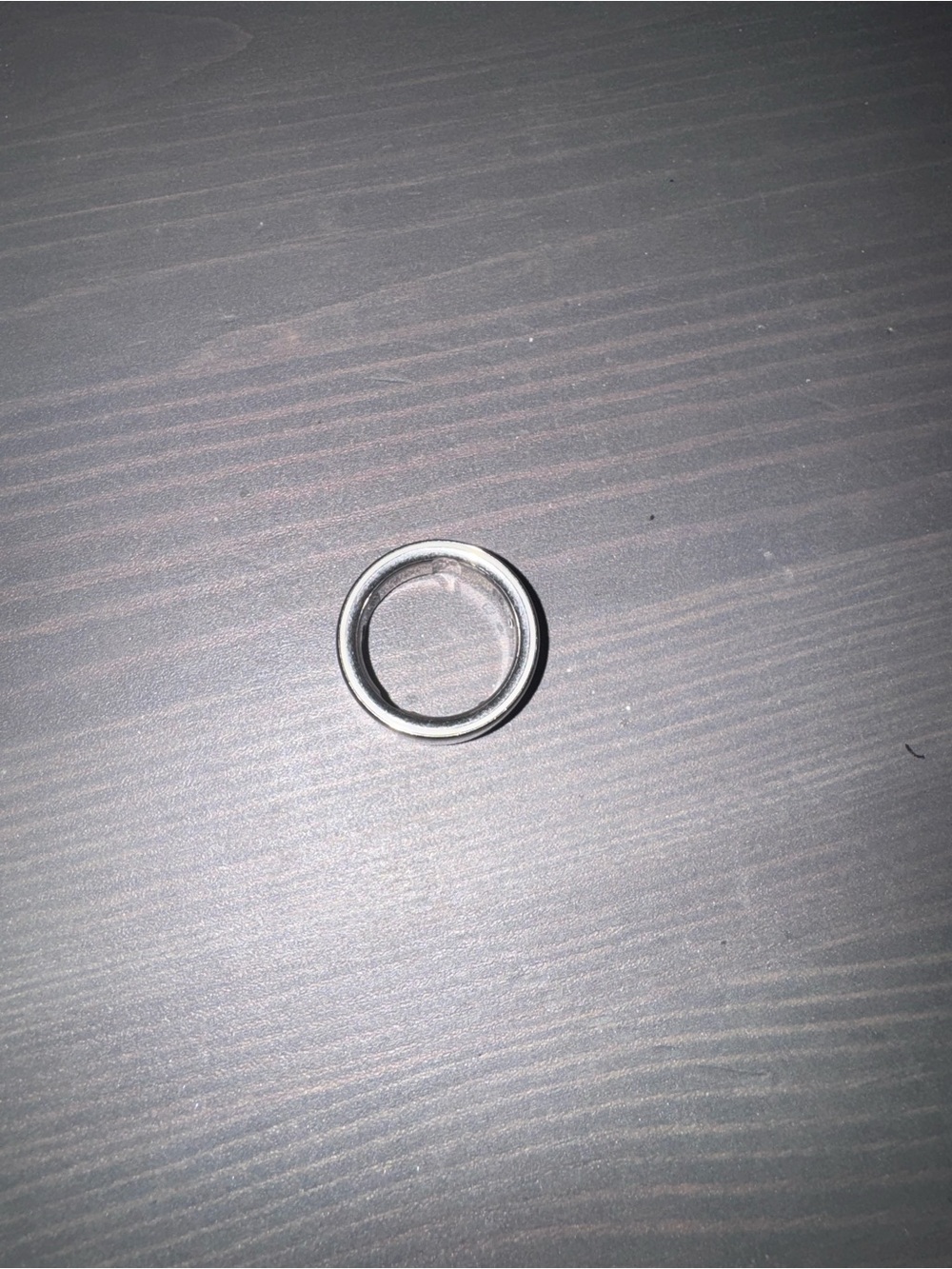 Silver Oura Ring 4, size 8